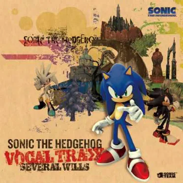 SONIC THE HEDGEHOG VOCAL TRAXX: SEVERAL WILLS by Various Artists - album cover