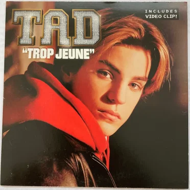 Trop Jeune by Tad - album cover