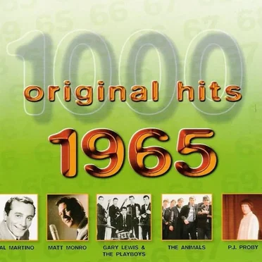 1000 Original Hits: 1965 by Various Artists - album cover