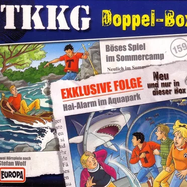TKKG Doppel‐Box: Böses Spiel im Sommercamp / Hai‐Alarm im Aquapark