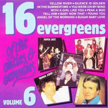 16 Evergreens of the Sixties & Seventies, Volume 6 by Various Artists - album cover