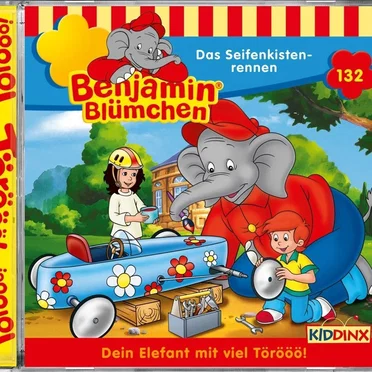 Benjamin Blümchen, Folge 132: Das Seifenkistenrennen by Benjamin Blümchen - album cover