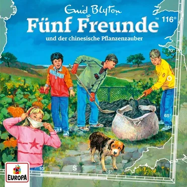 Fünf Freunde, Episode 116: und der chinesische Pflanzenzauber by Enid Blyton - album cover