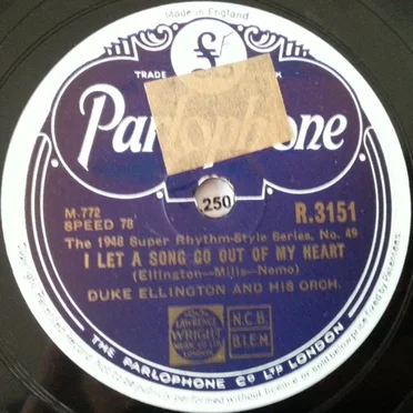 I Let a Song Go Out of My Heart / Mighty Like the Blues