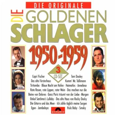 Die goldenen Schlager 1950-1959 by Various Artists - album cover