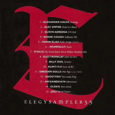 Elegy Sampler 35 by Various Artists - album cover