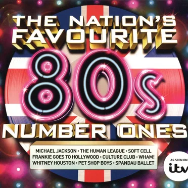The Nation’s Favourite 80s Number Ones by Various Artists - album cover