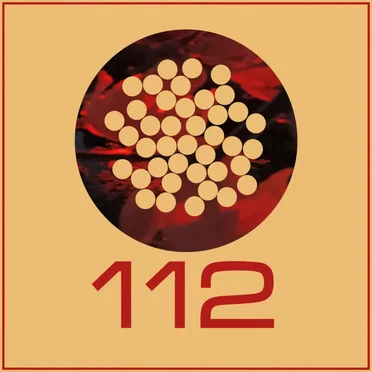 Red Lamps in a Silver Garden VI