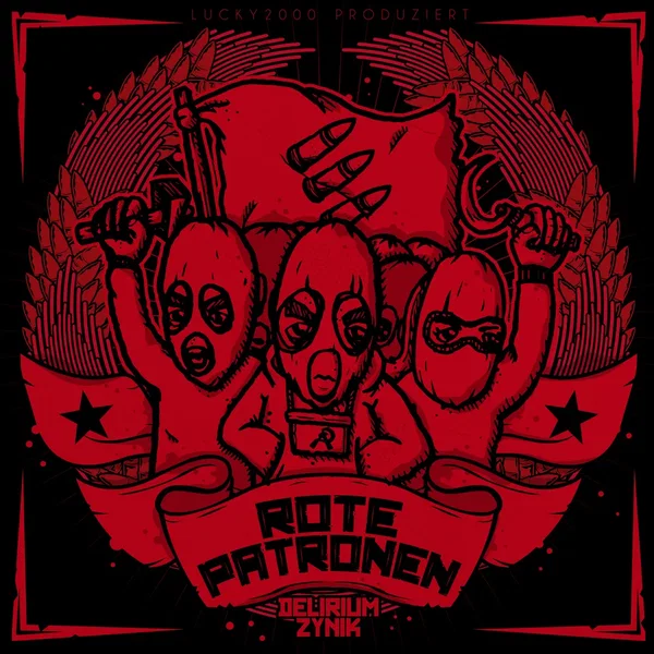 Rote Patronen