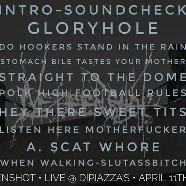 Live @ DiPiazza’s – April 11th, 2006