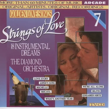 Golden Love Songs, Volume 7: Strings of Love by Diamond Orchestra - album cover
