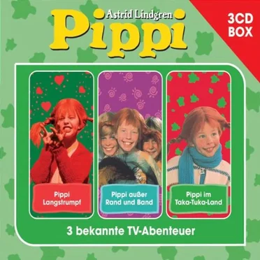 Pippi. 3 bekannte TV-Abenteuer
