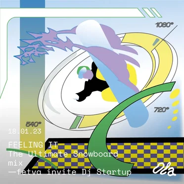 feeling it: The Ultimate Snowboard Mix by fetva - album cover