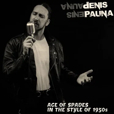 Ace of Spades in the Style of 1950s