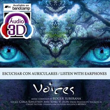 Voices (3D/8D) by Roger Subirana Mata - album cover