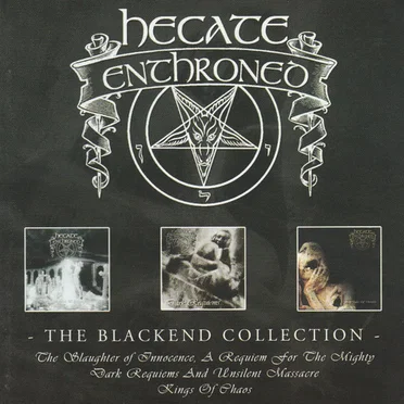The Blackend Collection by Hecate Enthroned - album cover