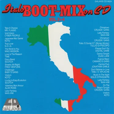 Italo Boot-Mix On CD Vol. 3+4 by Various Artists - album cover
