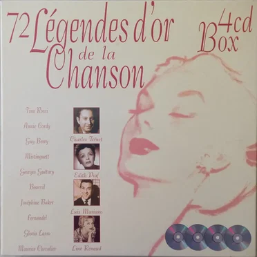 72 Légendes d’or de la chanson by Various Artists - album cover