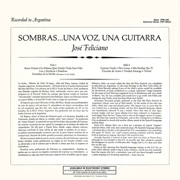 Sombras... una voz, una guitarra