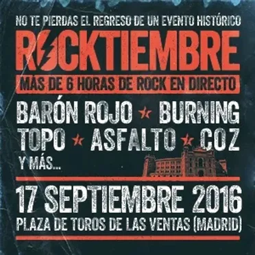 Rocktiembre by Various Artists - album cover