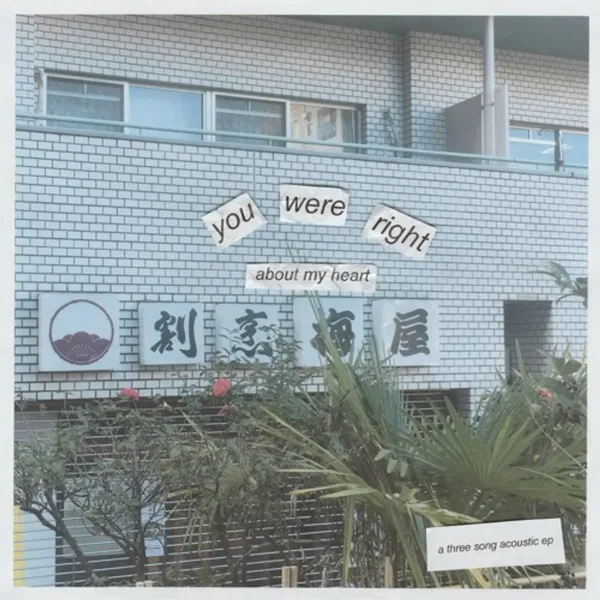 you were right about my heart