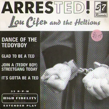 ArresTed! by Lou Cifer and the Hellions - album cover