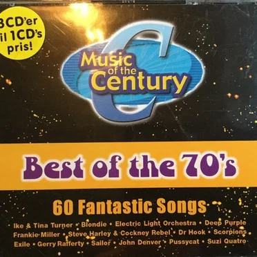 Best of the 70’s: 60 Fantastic Songs by Various Artists - album cover