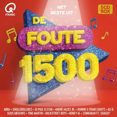 Het beste uit de Foute 1500 by Various Artists - album cover