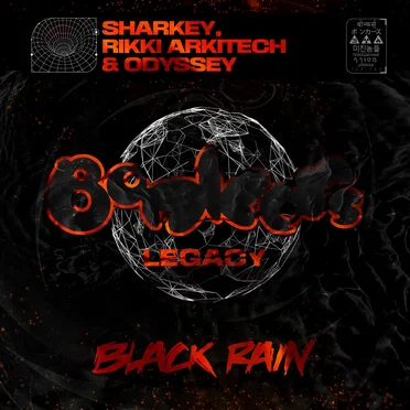 Black Rain by Sharkey - album cover