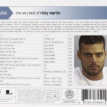 Playlist: The Very Best of Ricky Martin