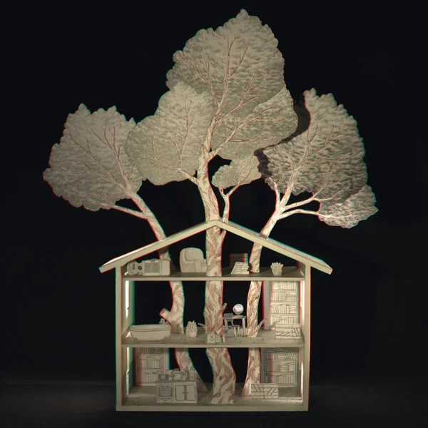Three Free Trees