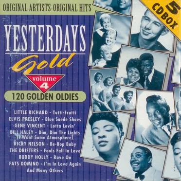 Yesterdays Gold: 120 Golden Oldies, Volume 4 by Various Artists - album cover