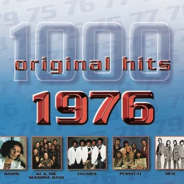 1000 Original Hits: 1976 by Various Artists - album cover