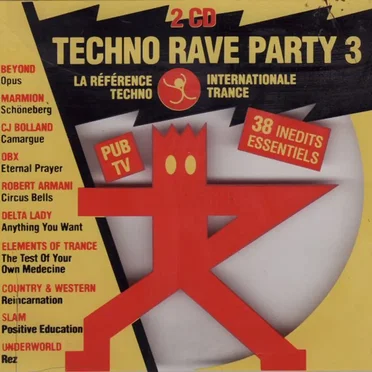 Techno Rave Party 3 by Various Artists - album cover