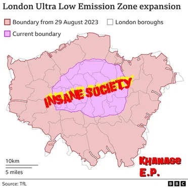Khanage E.P. by Insane Society - album cover