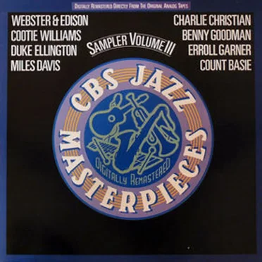 CBS Jazz Masterpieces: Sampler, Volume 3 by Various Artists - album cover