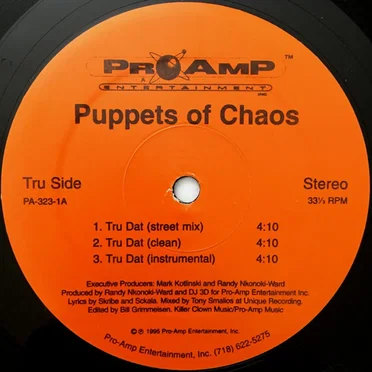 Tru Dat / New & Improved by Puppets of Chaos - album cover