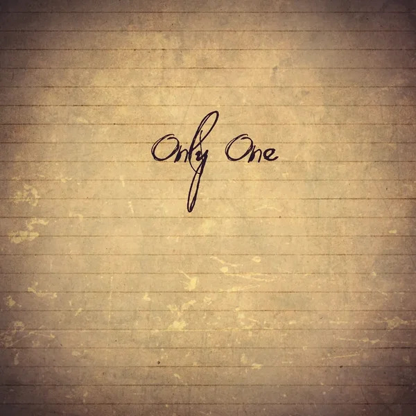 Only One