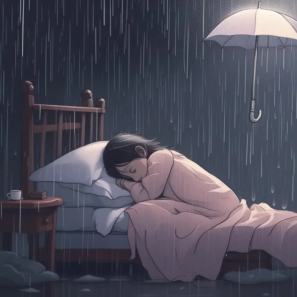 sleep under the rain