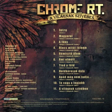 A világnak szívében by Chrome RT - album cover