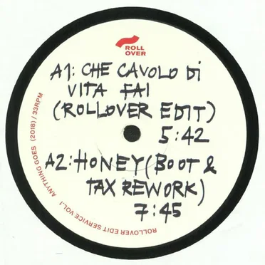 Rollover Edit Service Vol.1 by Various Artists - album cover