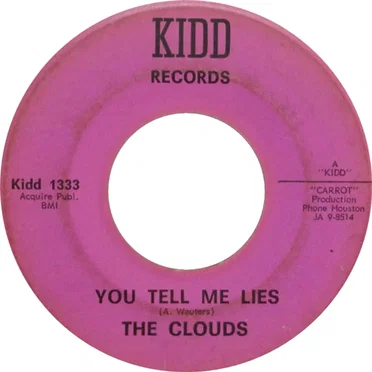 You Tell Me Lies by The Clouds - album cover