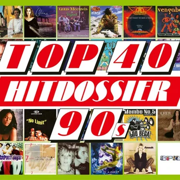 Top 40 Hitdossier 90s by Various Artists - album cover
