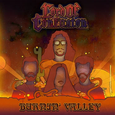 Burnin’ Valley by Lord of Confusion - album cover