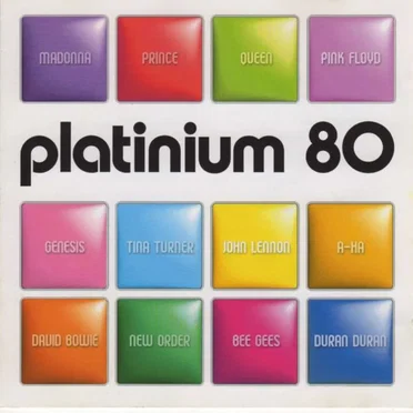 Platinum 80s by Various Artists - album cover