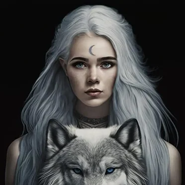 Cry With The Wolves by Sina Moonlake - album cover