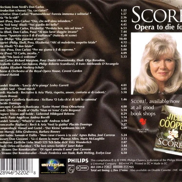 Score!: Opera to die for! by Various Artists - album cover