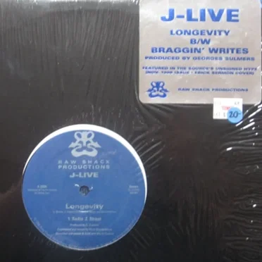 Longevity / Braggin' Writes by J‐Live - album cover