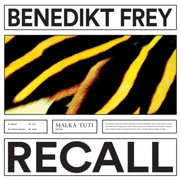 Recall by Benedikt Frey - album cover
