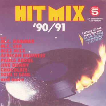 Hit Mix ’90/91 by Various Artists - album cover